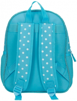 Ghiozdan fete clasa 0, Minnie Mouse Rainbow, bleu, Disney